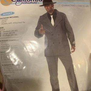 California costumes men's gangster costume large